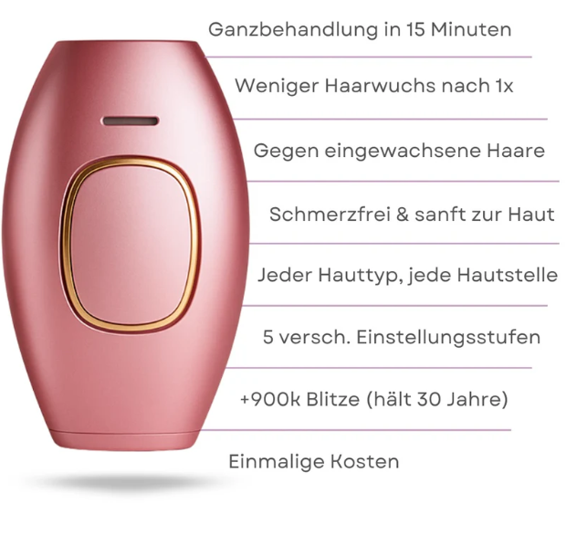 IPL Hair Remover | Die führende Laser-Haar-Entfernung für Zuhause